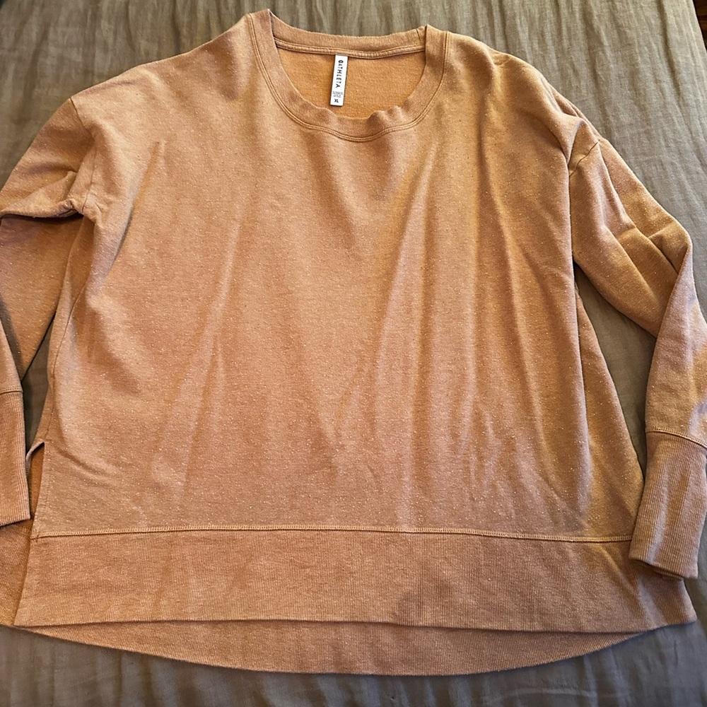 Womens Athleta high/low sweatshirt sx XL